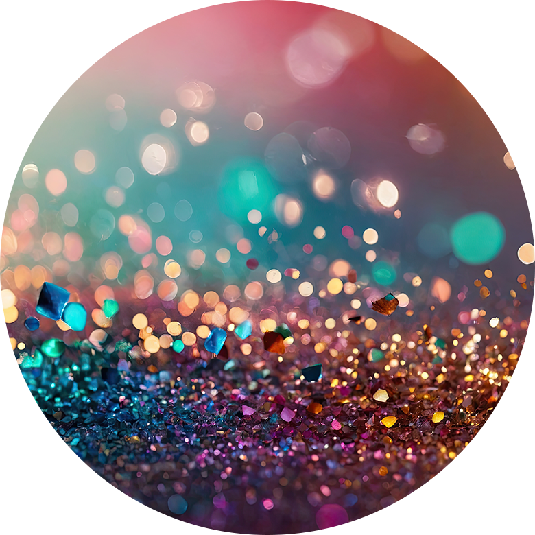 Glitter - Car coaster