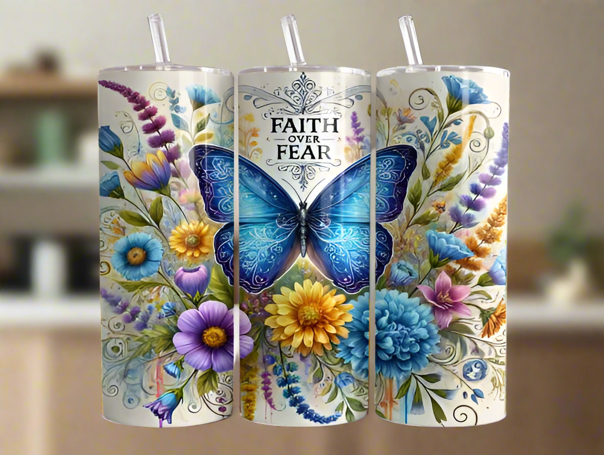Faith over fear - Tumbler