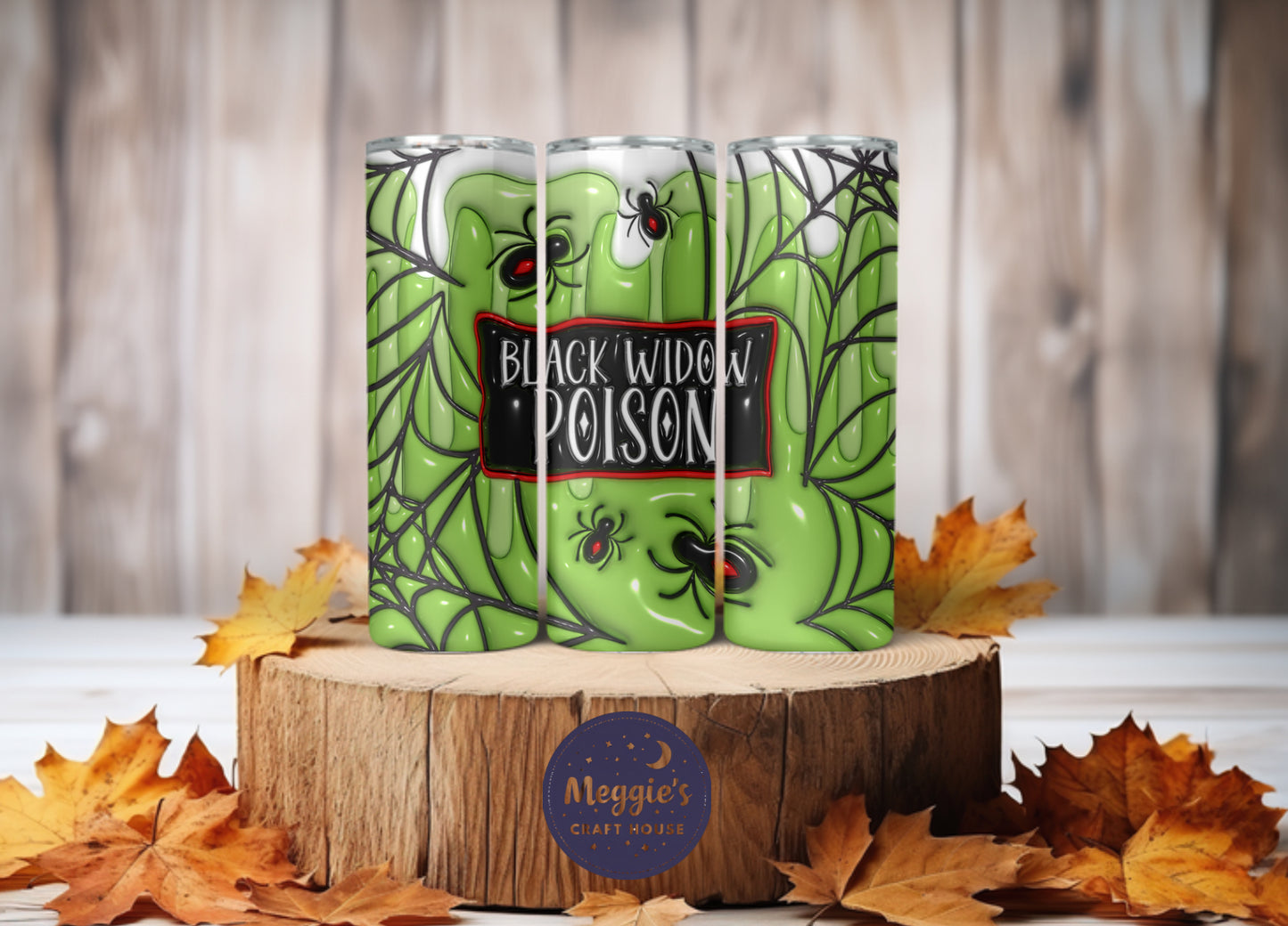 Black Widow Poison Tumbler