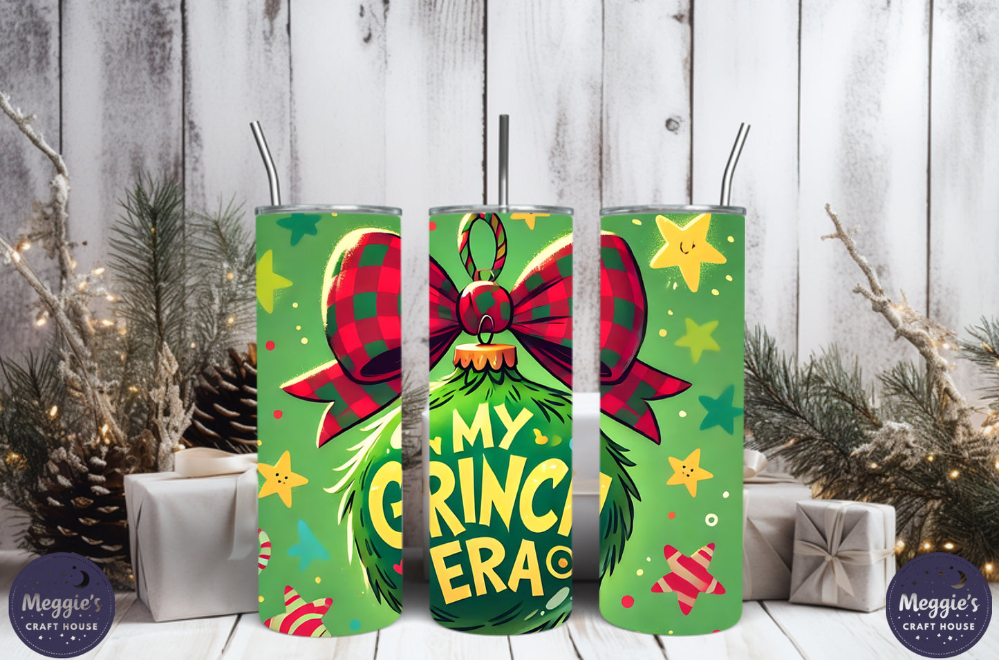 Grinch Era Energy Tumbler