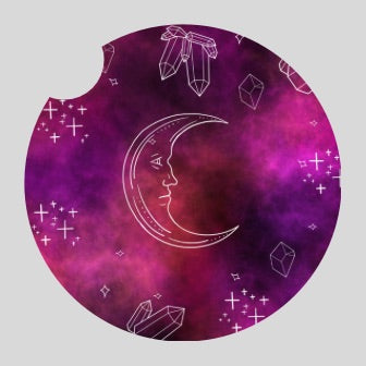 Mystic pink - Car coaster