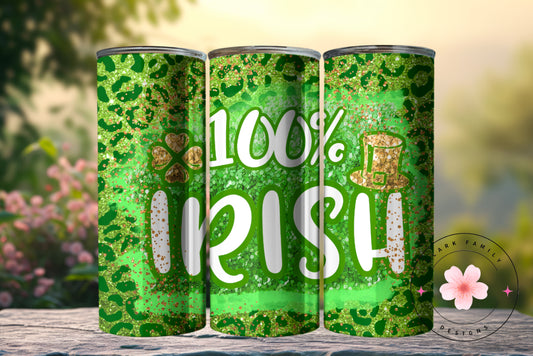 100% Irish - Tumbler