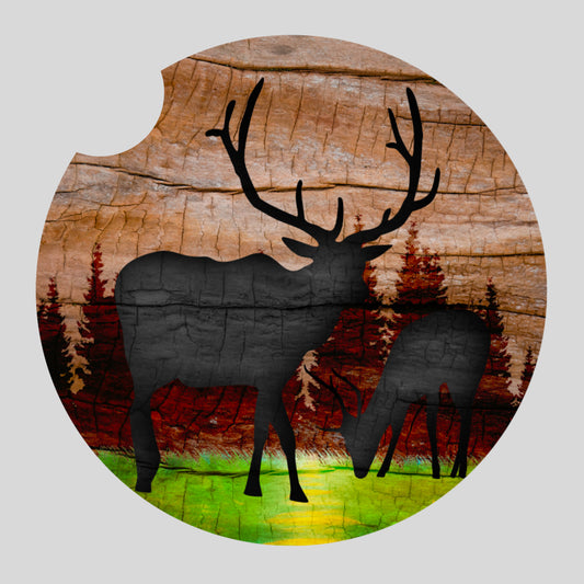 Hunting - Car coaster