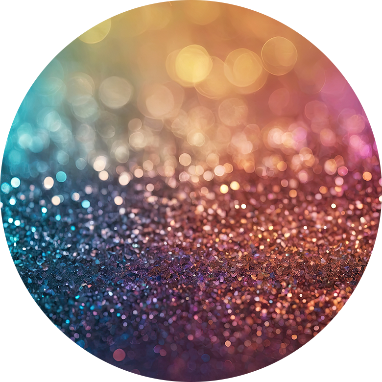 Glitter - Car coaster