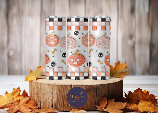 Wrapped In Pumpkin Tumbler