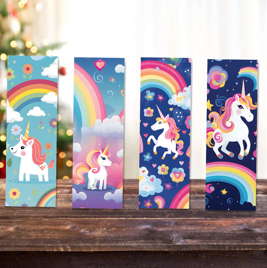 Cute Unicorn Bookmarks