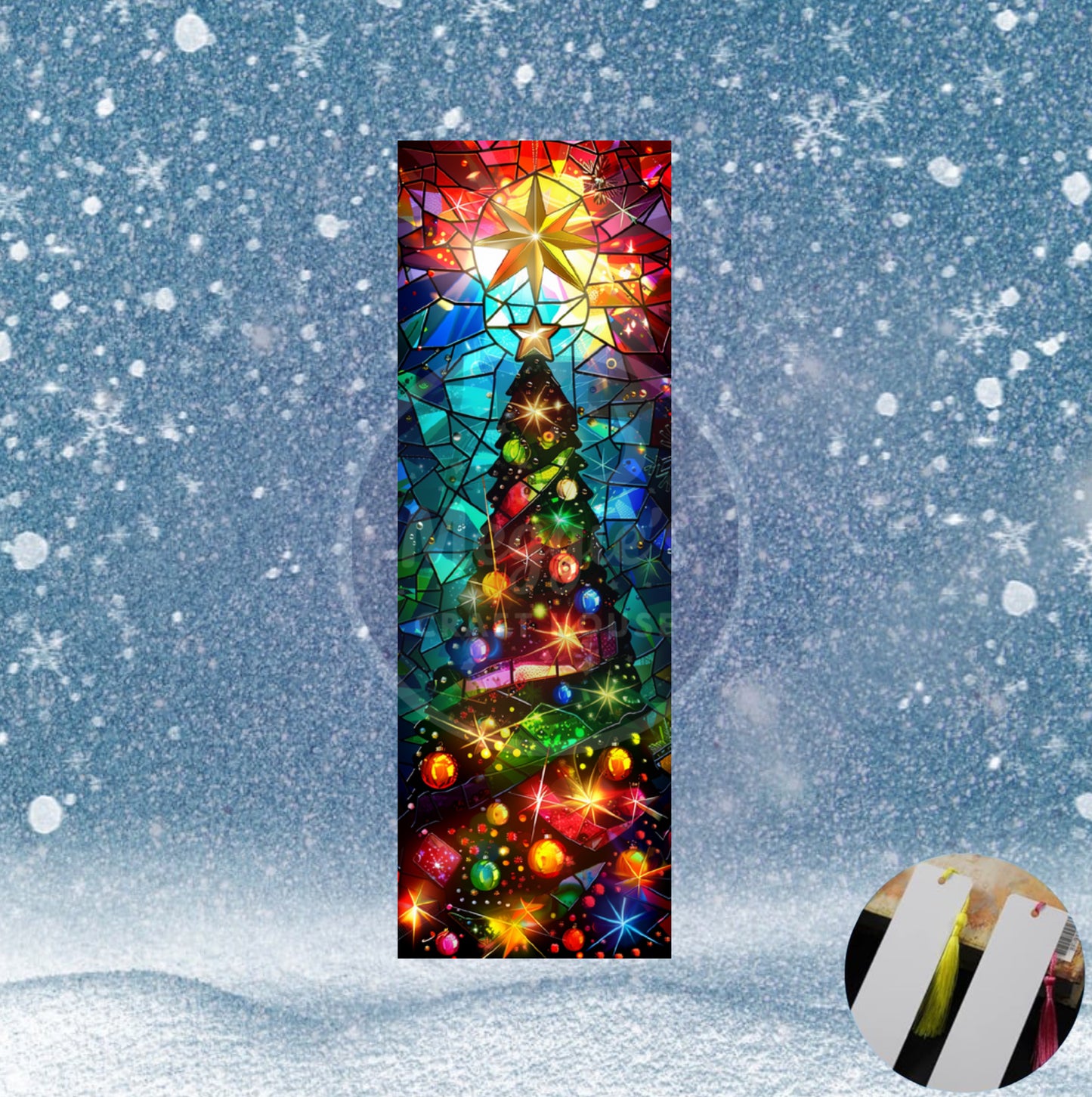 Mosaic Merriment Bookmark