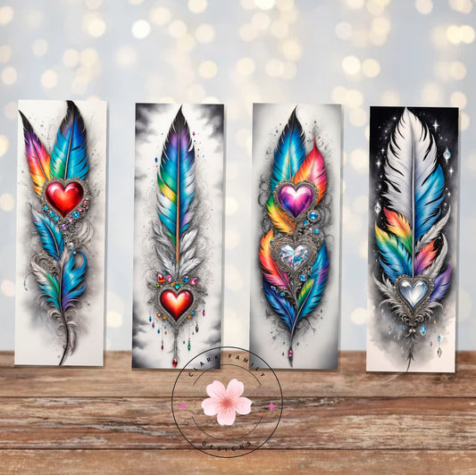 Feathers - Bookmarks