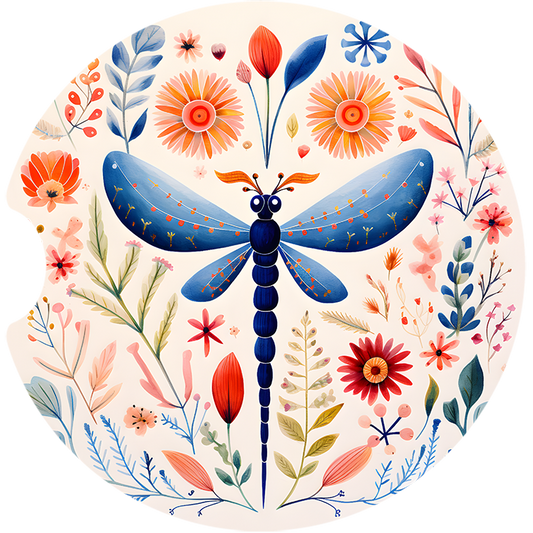 Dragonfly - Car coaster