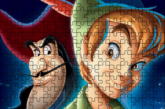 Peter Pan and hook - Puzzle