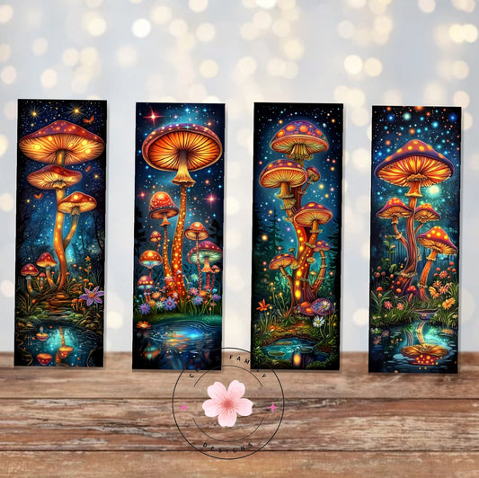 Fantasy mushrooms - Bookmarks