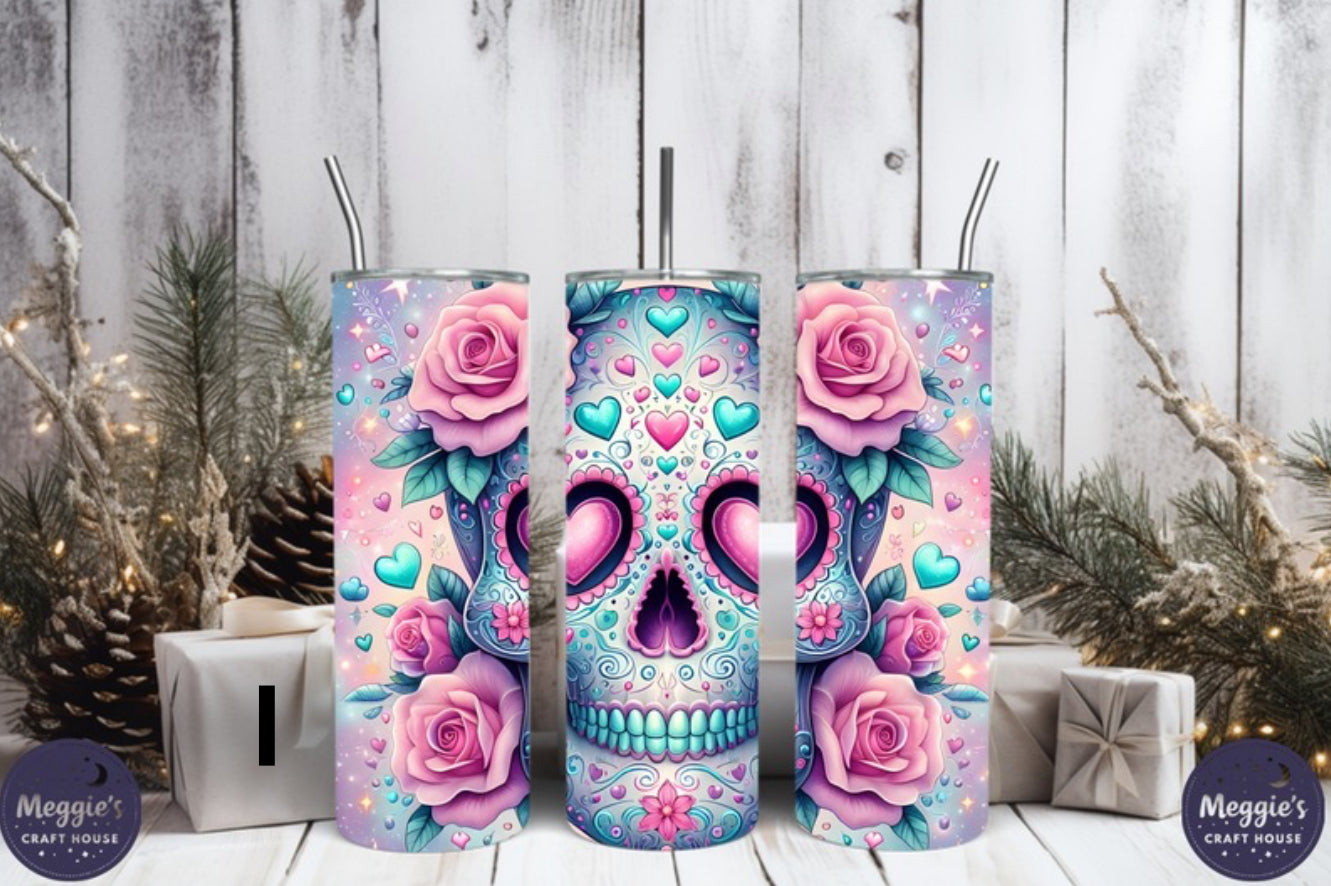 Sugar Skull Collection Tumblers