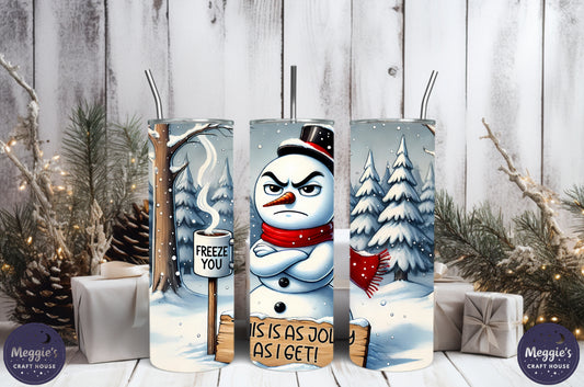 This Is As Jolly As I Get Tumbler