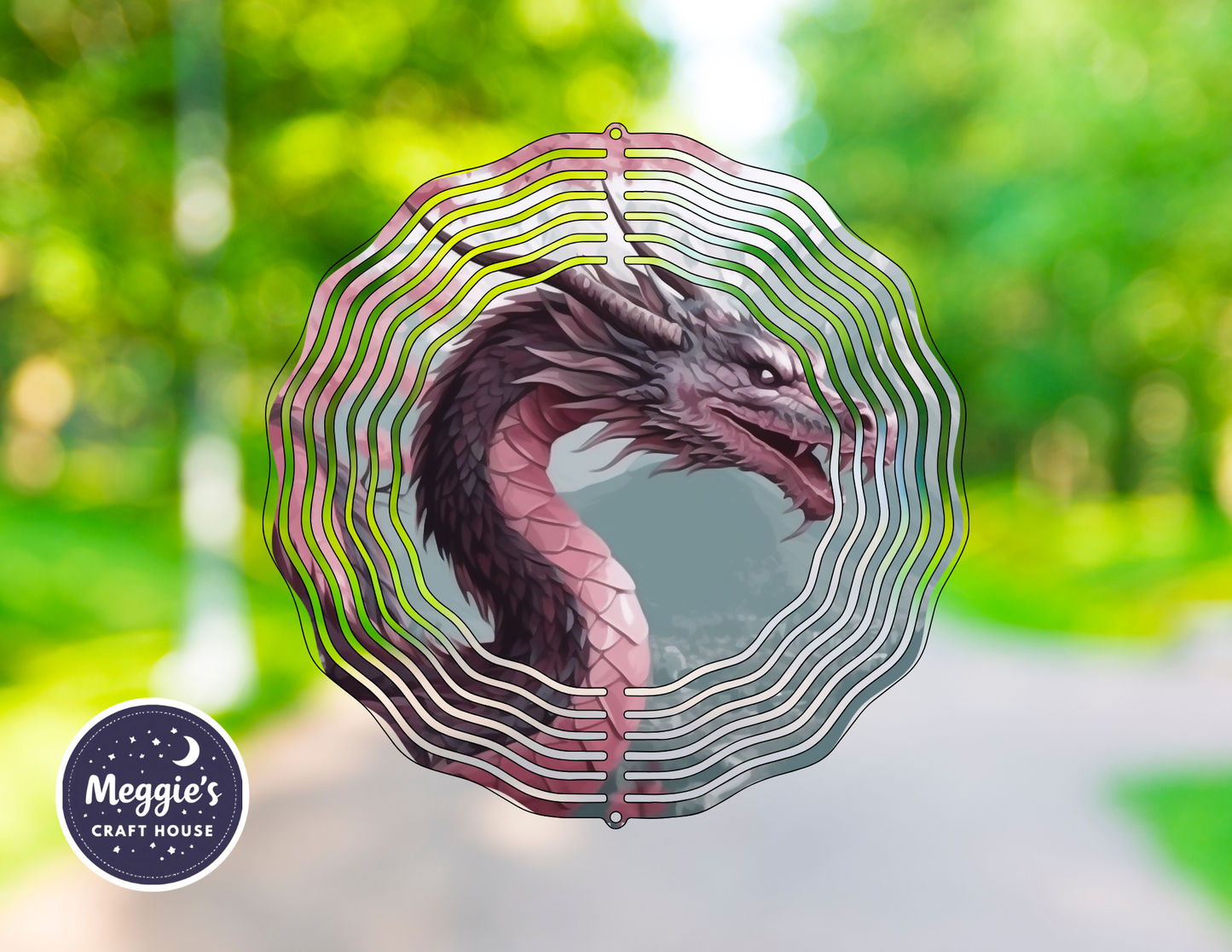 Amethyst Flame Dragon