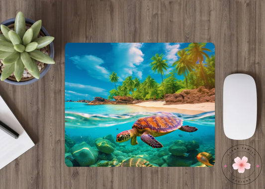 Tropical beach - Mouse pad