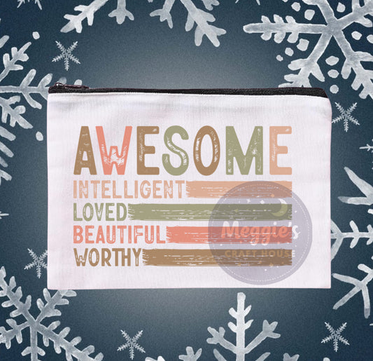 Awesome Intelligent  Loved Beautiful Worthy Bag