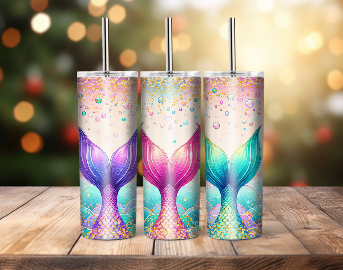 Glitter mermaid - Tumbler