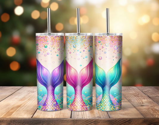 Glitter mermaid - Tumbler