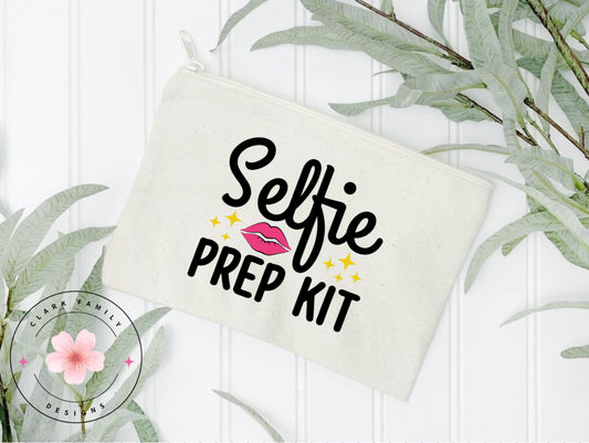 Selfie prep kit - makeup bag