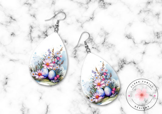 Easter flowers - earrings