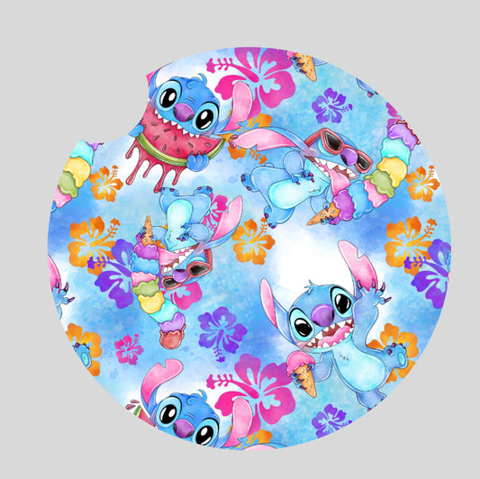 Stitch - Car coaster