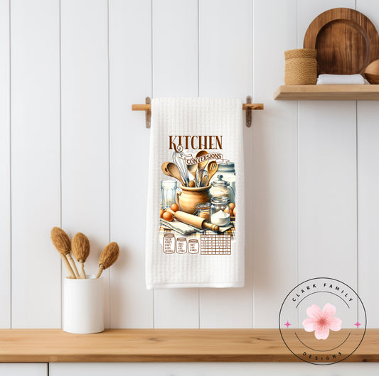 Kitchen conversions - towel