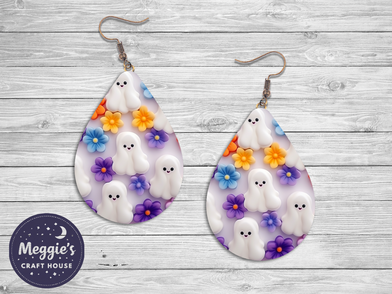 Floral Fright Earrings