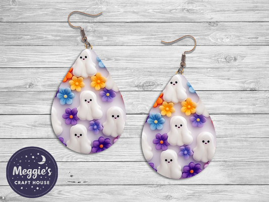 Floral Fright Earrings