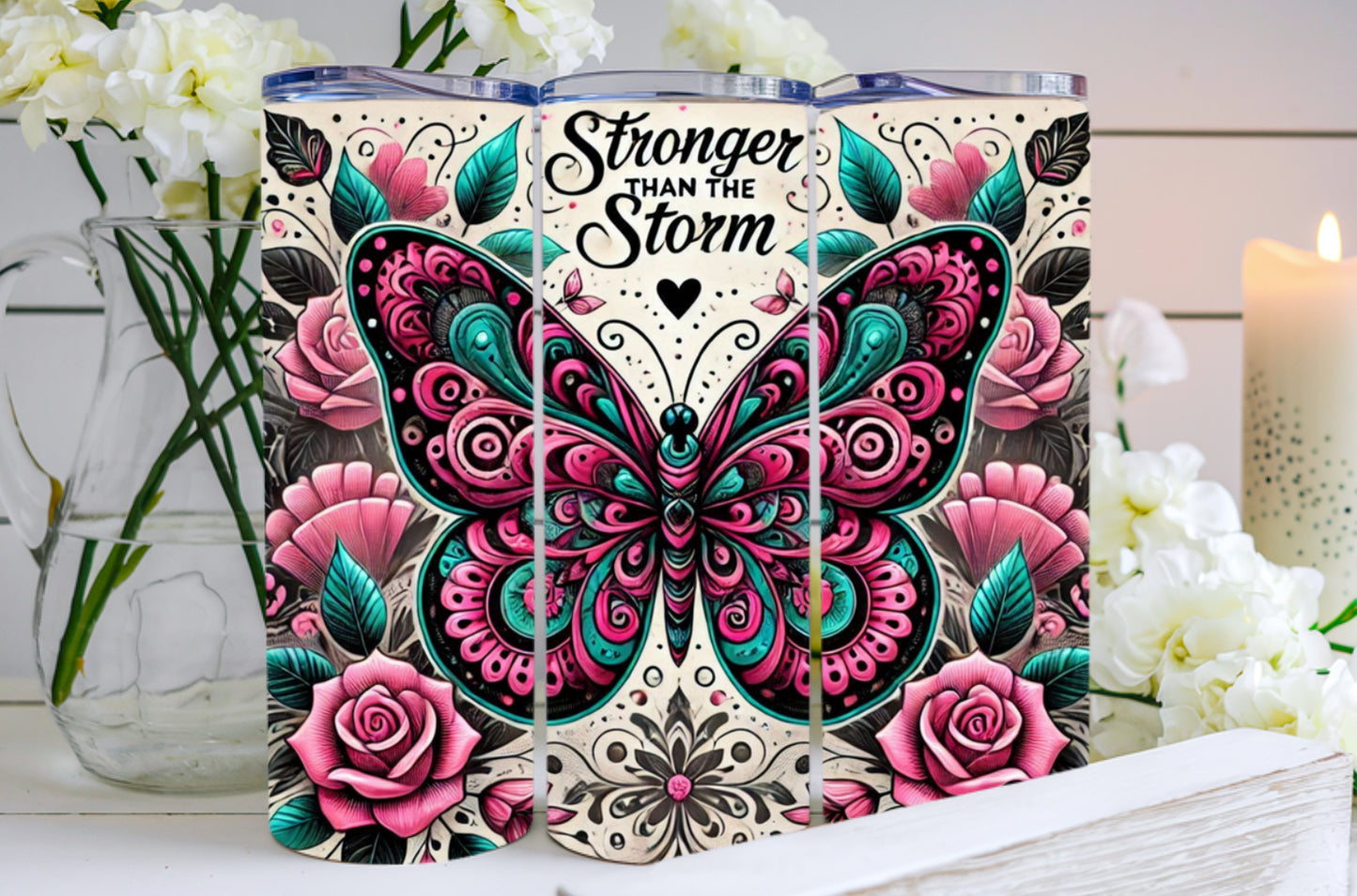 Stronger Than The Storm Tumbler