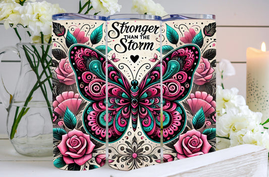 Stronger Than The Storm Tumbler