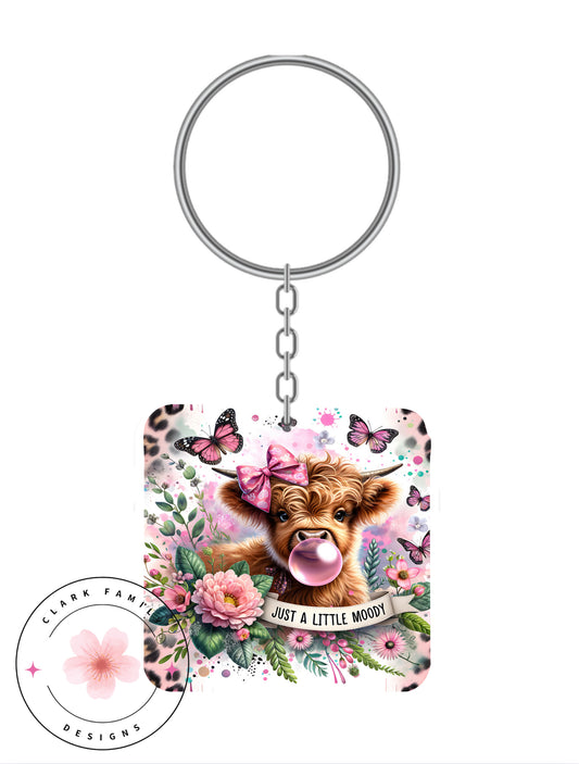 Just a little moody - Keychain