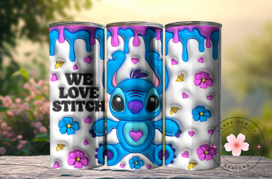 We Love Stitch -  Tumbler