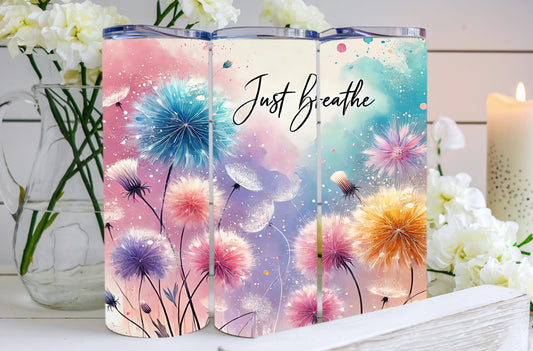 Just Breathe Tumbler