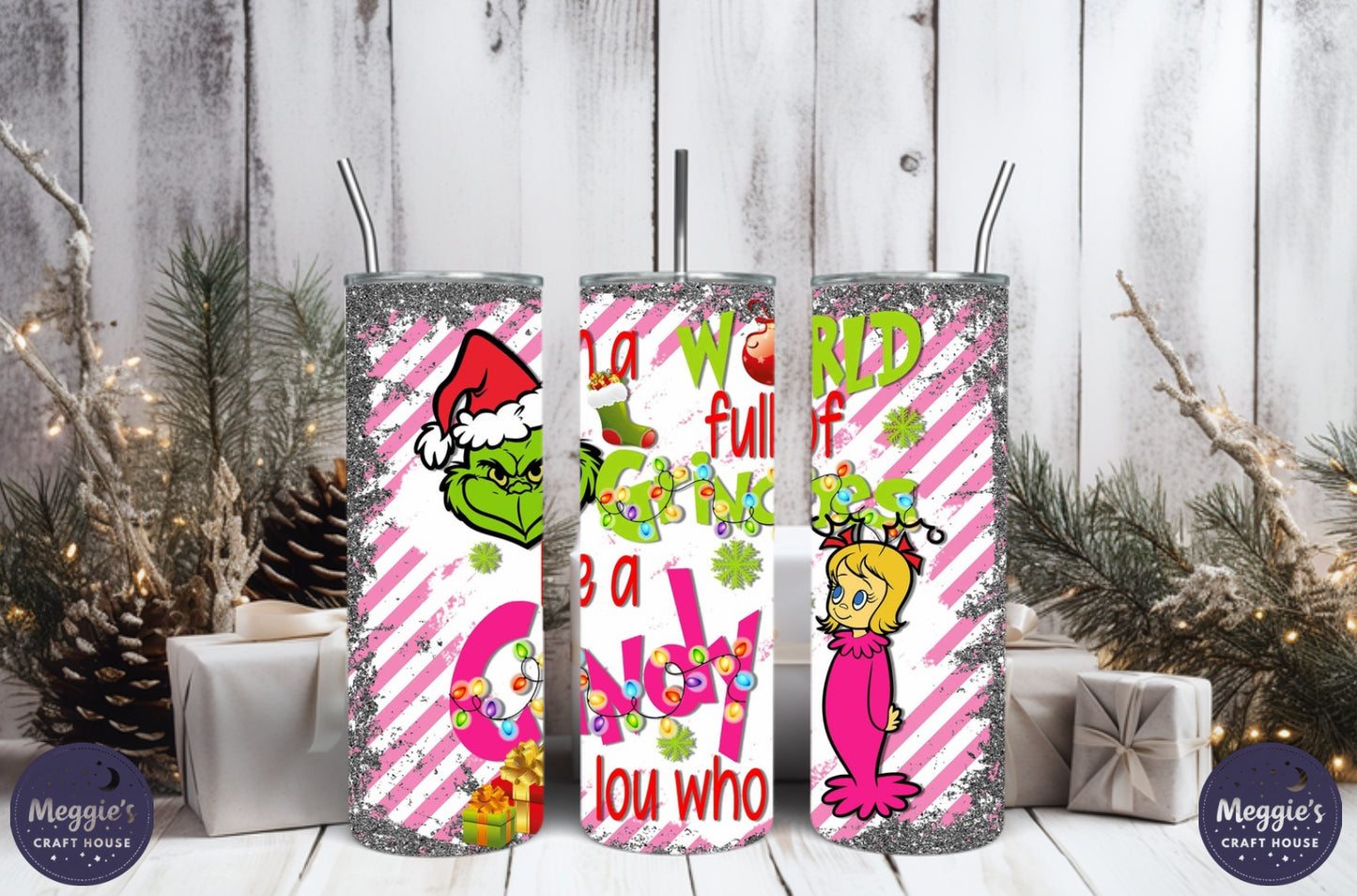 Cindy Lou Sass Tumbler