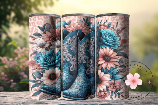 Cowgirl rodeo boots - Tumbler