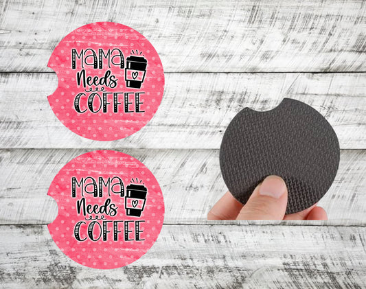 Mamas Fuel Car Coasters