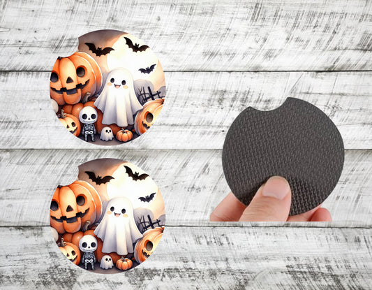 Spooky Posse Car Coasters