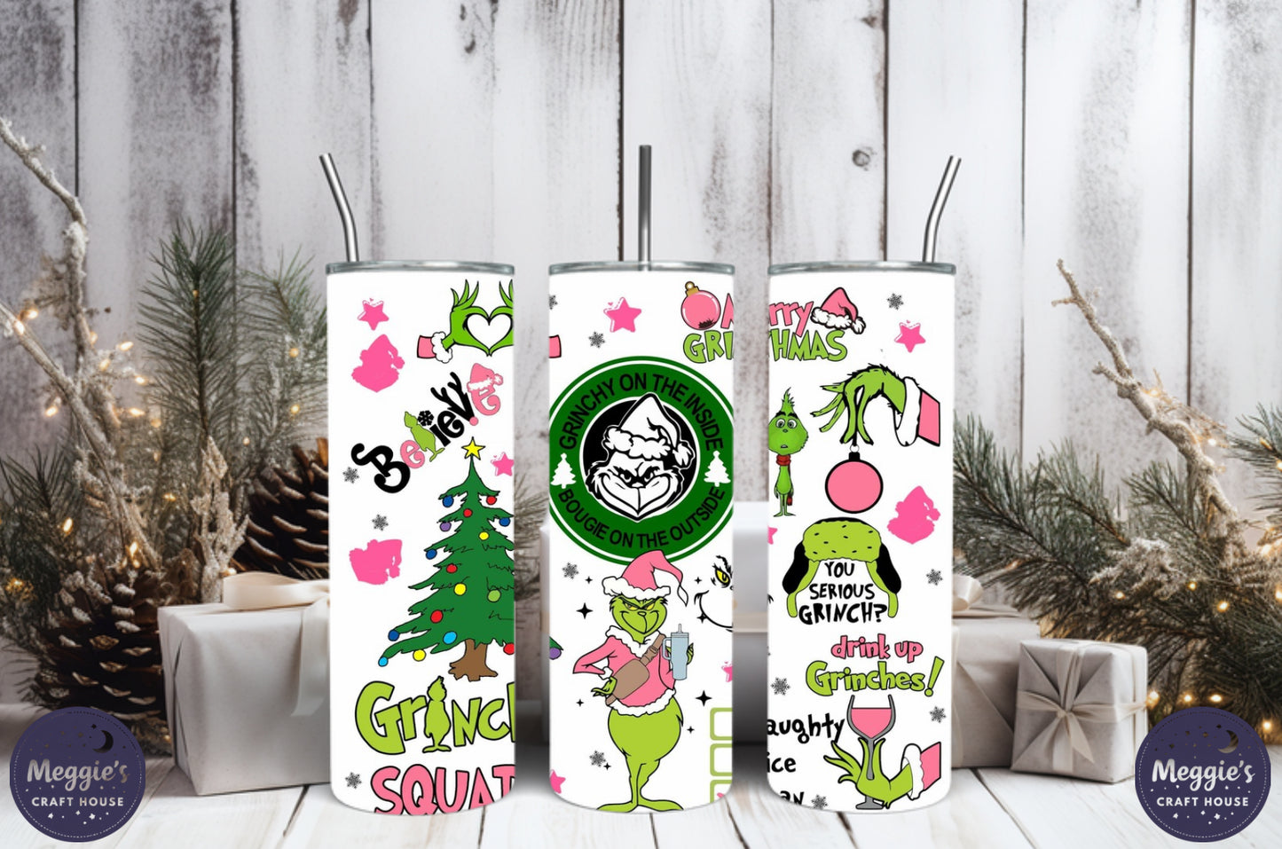 Grinchy on the Inside Tumbler