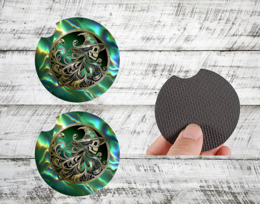 Golden Tangle Car Coasters