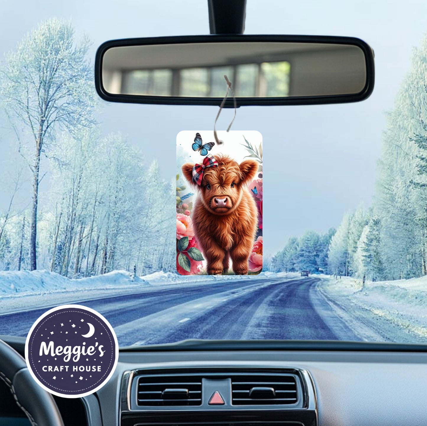 Butterfly Breeze Car Freshner