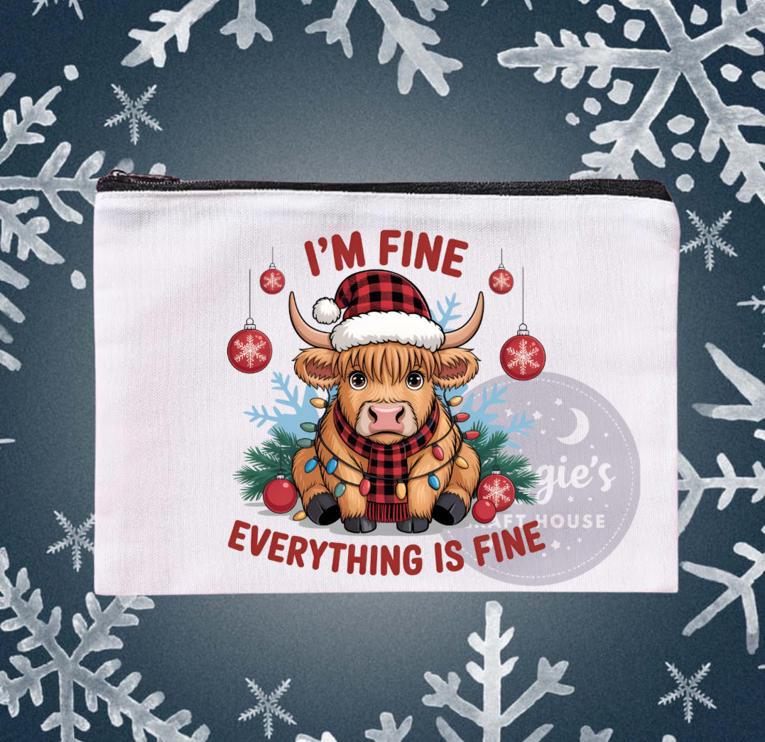 I’m Fine Everything Is Fine  Bag