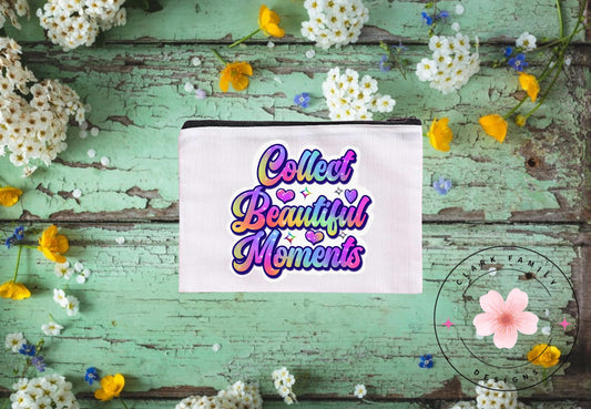 Collect beautiful moments - canvas bag
