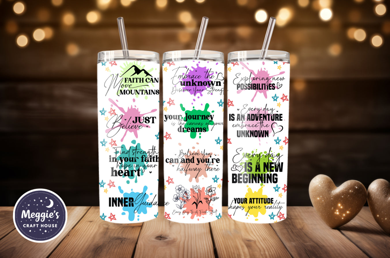 Canvas Of Courage Tumbler