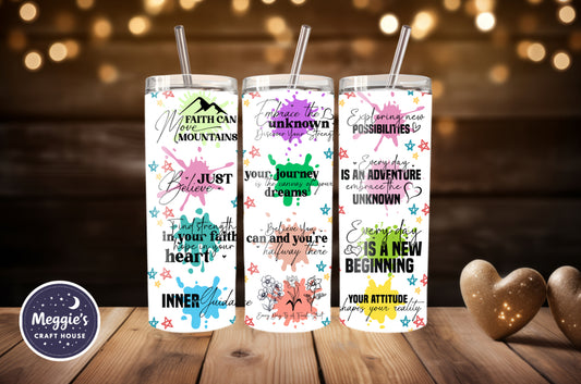 Canvas Of Courage Tumbler