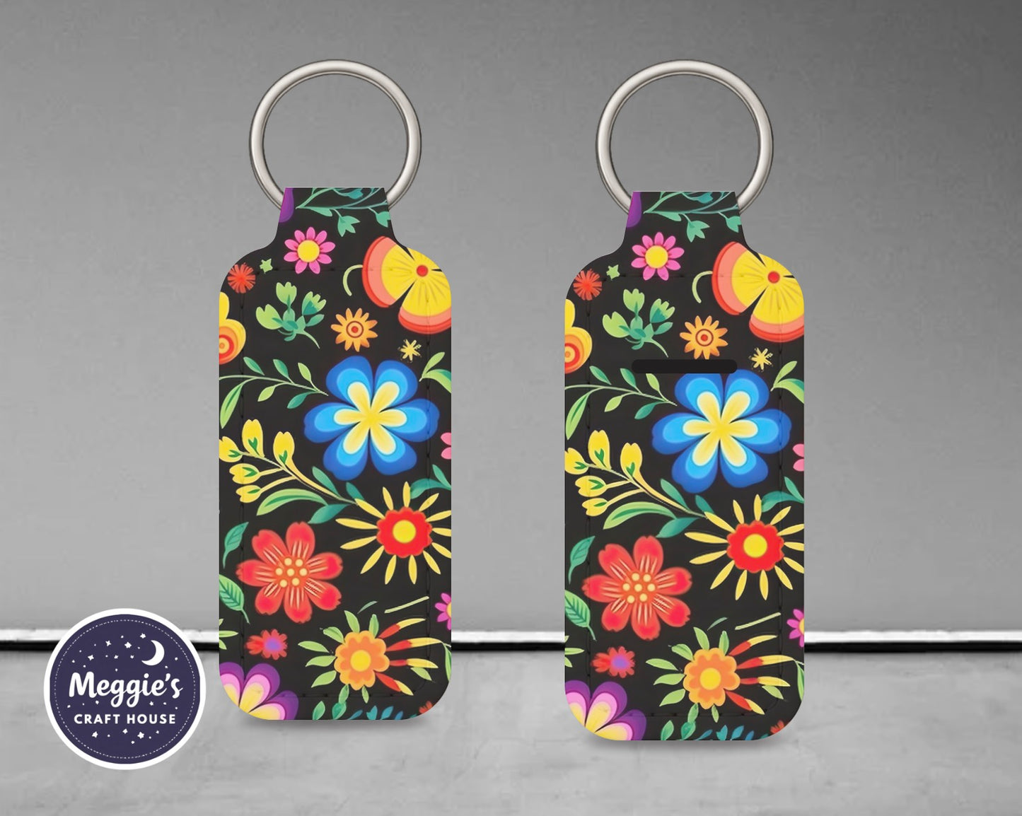 Midnight Retro Blooms