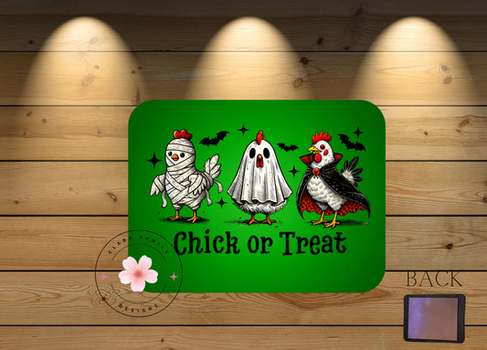 Chick Or Treat Magnet