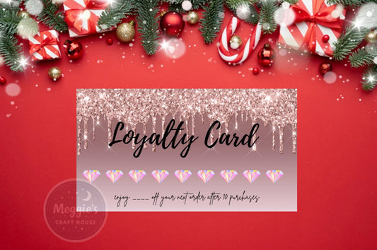 Sparkle and Save Loyalty Cards