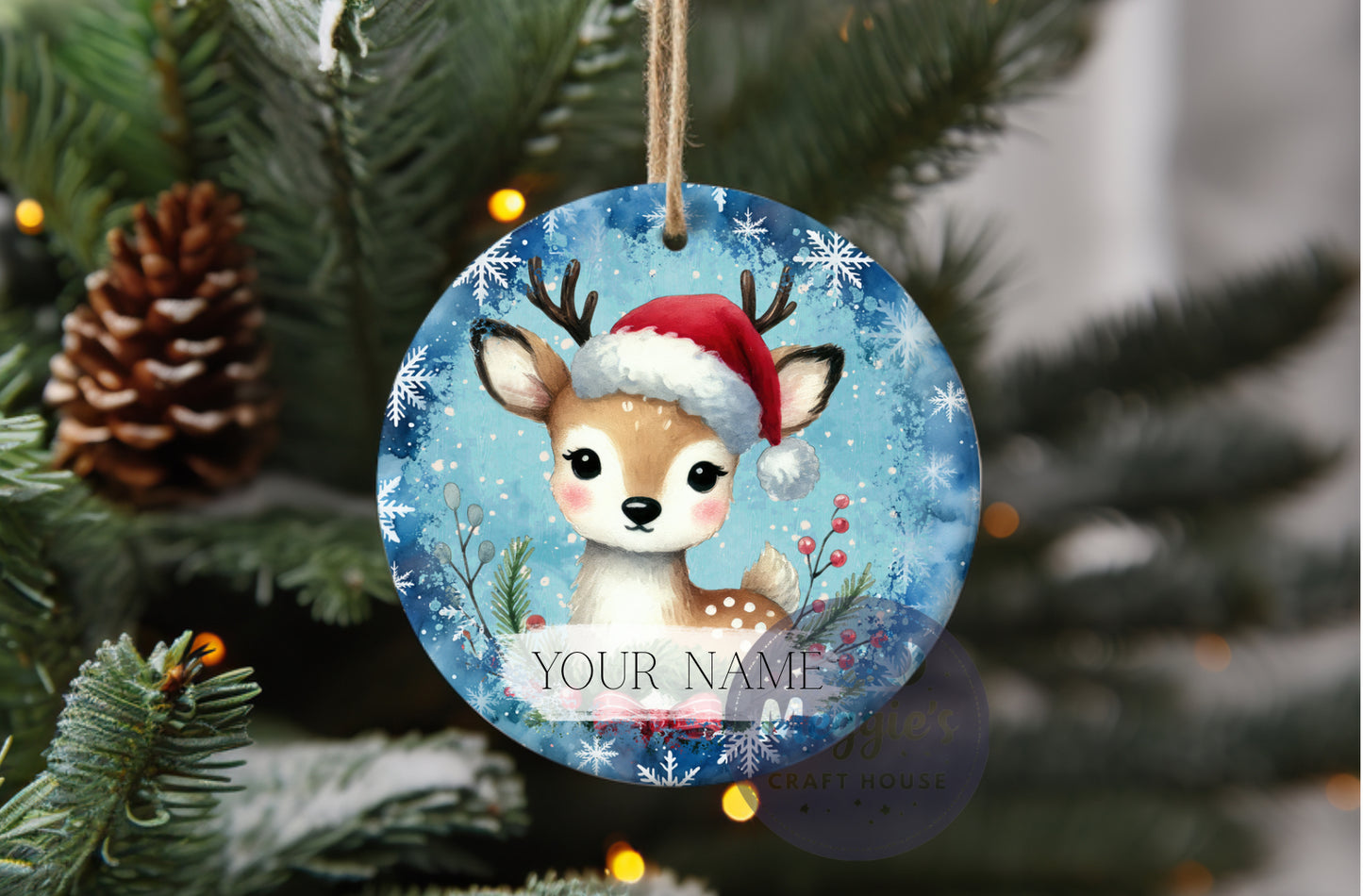 Frosty Friends Collection – Choose Your Character Ornaments