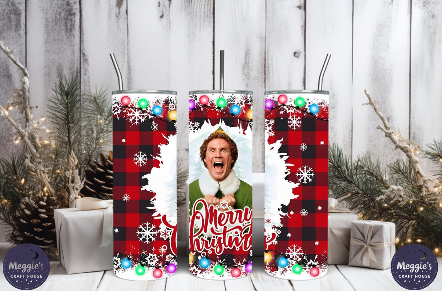 Buddy’s Holiday Buzz Tumbler