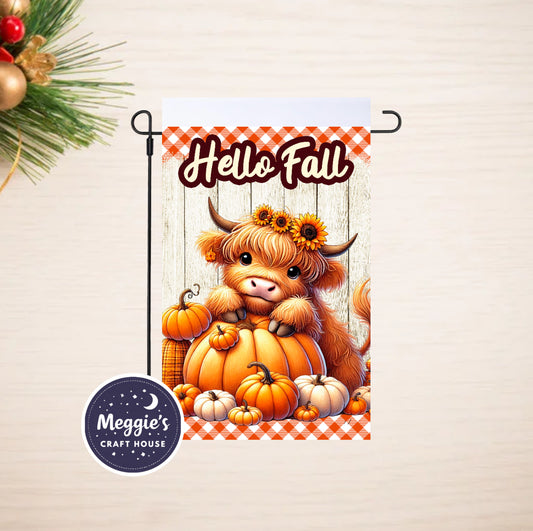 Pumpkin Patch Pal Garden Flag